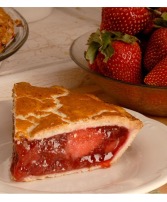 Strawberry Rhubarb Fruit Pie