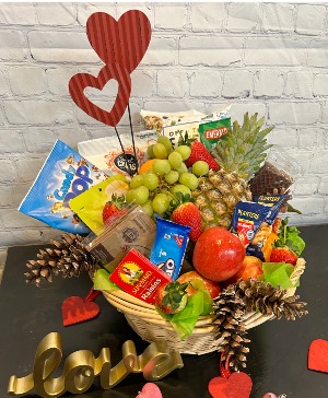 Fruit & Snack Basket Gift Basket