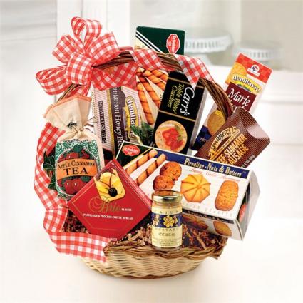Fruit, Sweets And Treats Basket 