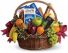 Fruits and Sweets Holiday Basket Holiday Arrangement