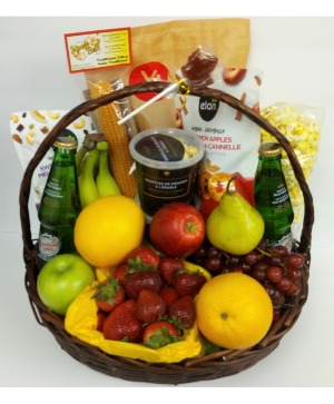 Fruits and treats Gift Basket Gift basket