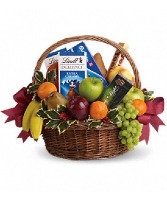 Fruits & Sweets Christmas Basket 