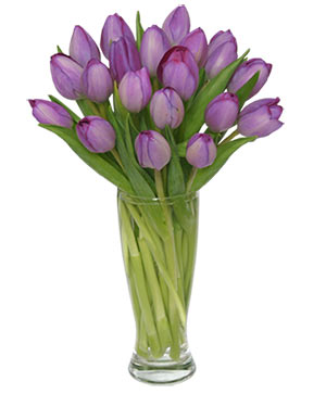 Purple Amethyst Tulip Bouquet