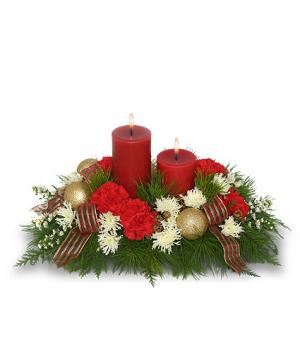 Christmas by Candlelight Centerpiece in Richland, WA | ARLENE'S FLOWERS AND GIFTS Christmas by Candlelight Centerpiece in Richland, WA | ARLENE'S FLOWERS AND GIFTS