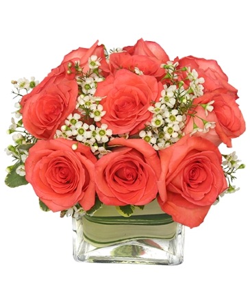 Coral Pink Perfection Bouquet in Santa Clarita, CA | Rainbow Garden And Gifts