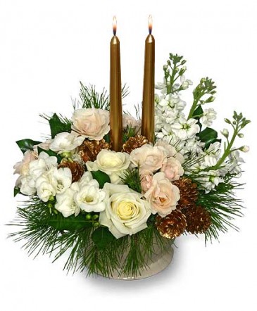 GLISTENING GOLD Floral Arrangement
