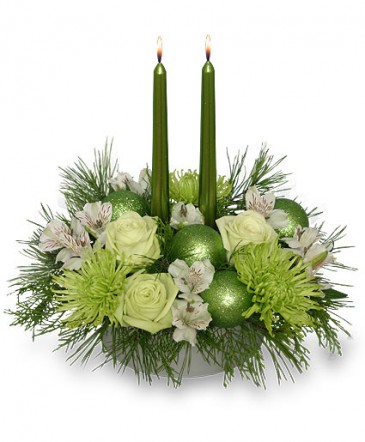 Glowing Green Arrangement