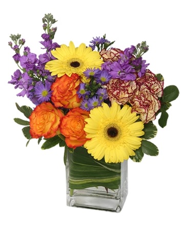 GOOD OLD SUMMERTIME Arrangement in Madill, OK | Flower Basket FLORAL DESIGN & GIFTS