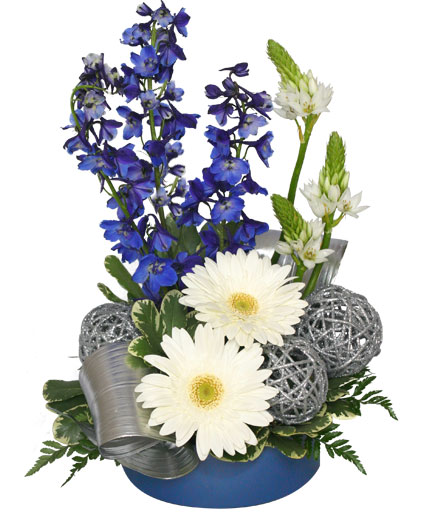 Silver Bells Arrangement Flower Bouquet