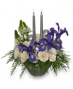 FROSTY TWILIGHT Floral Arrangement