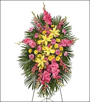 FSN125-3 - ENDURING LOVE STANDING SPRAY Friends & Family