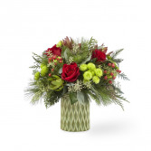 FTD STUNNING STYLE BOUQUET CHRISTMAS ARRANGEMENT