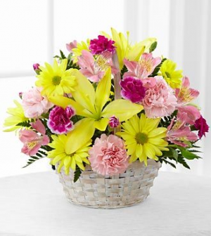 Basket of Cheer - 484 Floral Arrangement