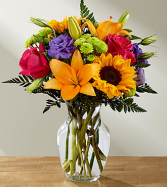 Best Day Bouquet - 007 Vase arrangement 