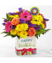 FTD-Birthday Brights Bouquet 