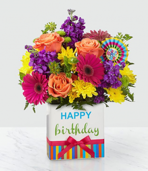 FTD Birthday Brights Bouquet Birthday in Tulsa, OK | Absolutely Flowers & Tulsa Gift Baskets FTD Birthday Brights Bouquet Birthday in Tulsa, OK | Absolutely Flowers & Tulsa Gift Baskets