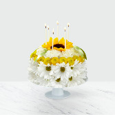 FTD Birthday Smiles Floral Cake 