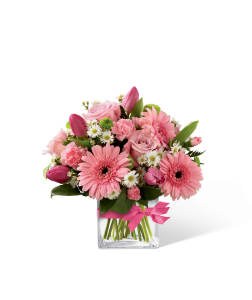 FTD Blooming Visions Bouquet Vase Arrangement 