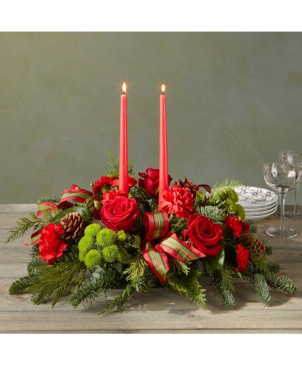 FTD By The Candlelight Centerpiece B5437
