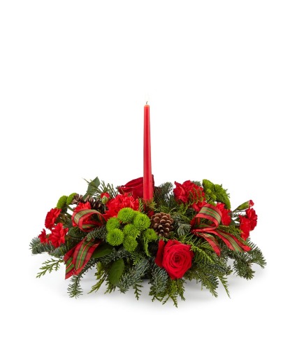 FTD By The Candlelight Centerpiece B5437