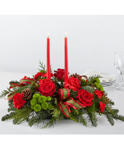 FTD By the Candlelight Centerpiece Vase