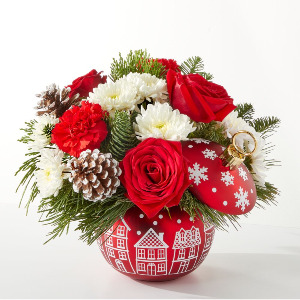 FTD - Christmas Village Bouquet Floral Arrangement