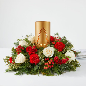 FTD - December Dreams Centrepiece Floral Arrangement