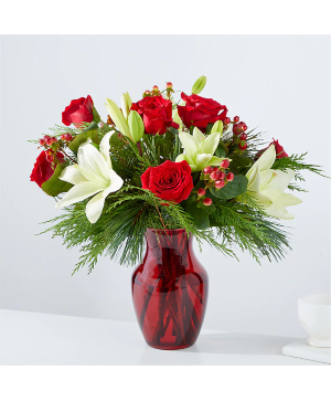 FTD-Evergreen Delight Bouquet 