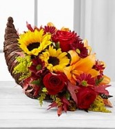 FTD Fall Harvest Cornucopia Fall Arrangements