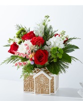 FTD  C7 Gingebread Dream Bouquet Christmas Flowers