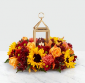 FTD Giving Thanks Lantern™Centerpiece Fresh Flower Centerpiece