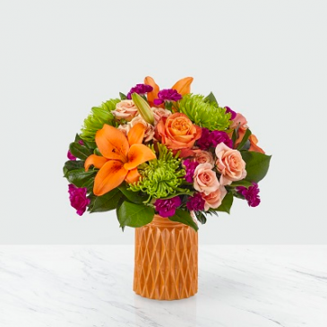 FTD Hearts & Kisses Bouquet Vased Arrangement