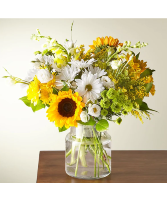 FTD Hello Sunshine Bouquet Vase