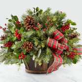 The FTD Holiday Homecomings™ Basket  Arrangement