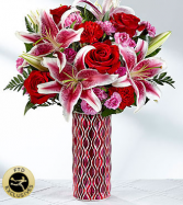 FTD Lasting Romance Mosaic Vase