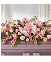 FTD Life and Remembrance Casket Spray S5264