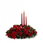 FTD Lights of the Season Centerpiece Centerpiece (Standard Size Shown)