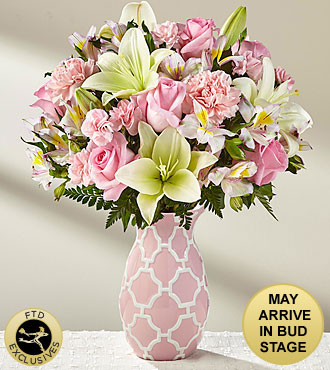 FTD Perfect Day-Pink patterend