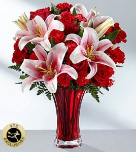 FTD Perfect Impressions Vased Fresh Flowers