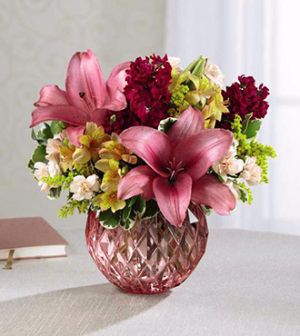 FTD Pink Poise Bouquet Romance in Valley City, OH | HILL HAVEN FLORIST & GREENHOUSE FTD Pink Poise Bouquet Romance in Valley City, OH | HILL HAVEN FLORIST & GREENHOUSE