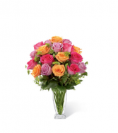 FTD Pure Enchantment Rose Bouquet Vase Arrangement