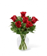 FTD Simply Enchanting Rose Bouquet Vase Arrangement