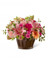 FTD Spring Garden Basket Basket Arrangement