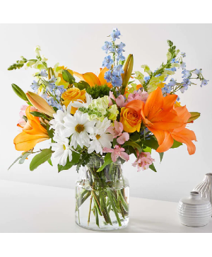FTD Sun Salutation Bouquet Vase