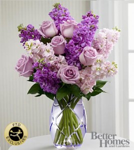 FTD Sweet Devotion Bouquet Vase Arrangement