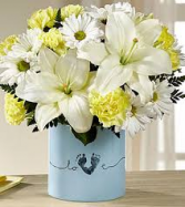 Tiny Miracle Baby Boy - 813 Flower arrangement