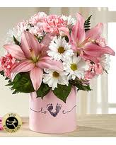 FTD Tiny Miracle Baby Girl Flower arrangement 