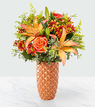 FTD Warm Amber Bouquet