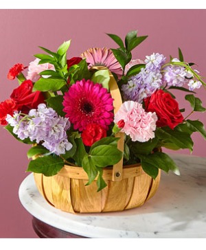 Pink Picnic Basket 