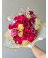 Fuchsia bloom paradise  Wrap bouquet 
